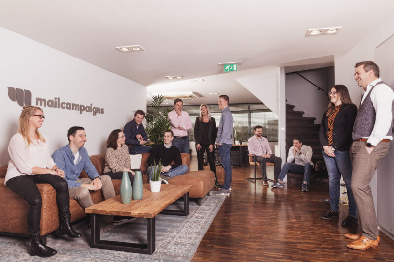 Het team van MailCampaigns: ambitieus en altijd voor de 10